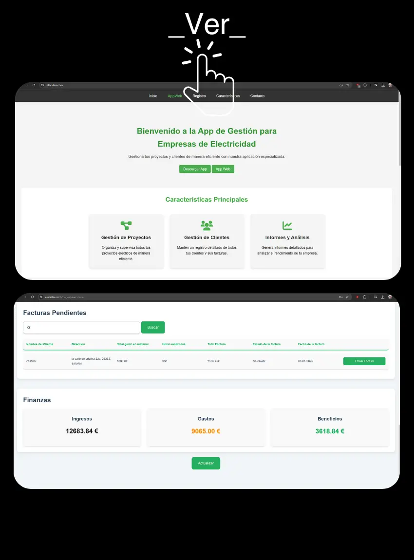 Imagen de ElecIdea API  & App Web